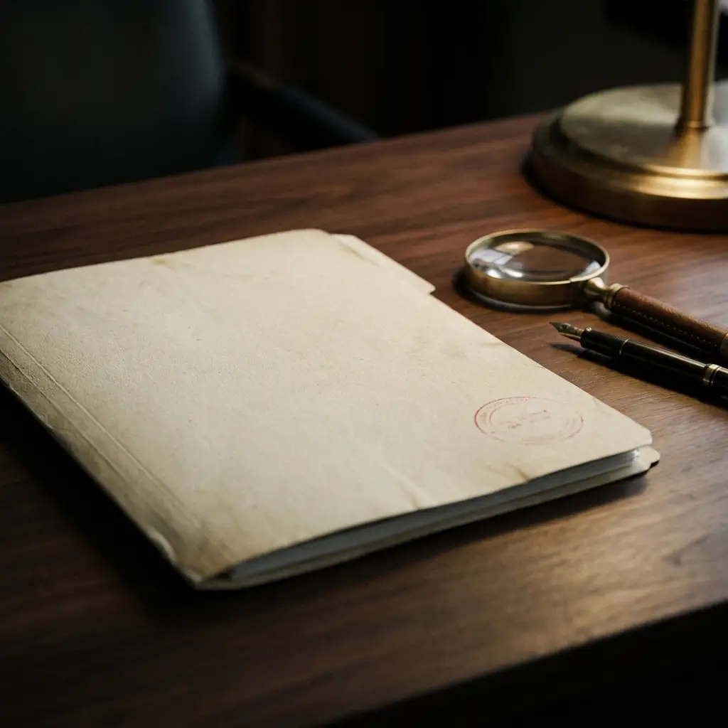 A CodingMash case file on a desk